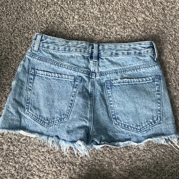 Pacsun- high rise festival jean shorts: size 27 - Picture 2 of 2